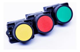 Botão Pulsante Contato 1na Nc 22mm