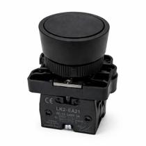 Botão pulso plastico lk2-ea21 (preto) 1na stark Botão pulso plastico lk2-ea21 (preto) 1na stark