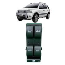 Botão Quadruplo Vidro Elétrico Ecosport 2008 A 2012 Esquerdo