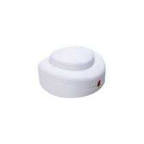 Botão Redondo Interruptor Branco de Pé Para Piso Luminárias Abajures Led Nuze Botão Redondo Interruptor Branco de Pé Para Piso Luminárias Abajures Led Nuze
