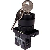 Botão Seletor Com Chave Tramontina Trp2-eg21 1na Duas Posições Base De Plástico Tramontina