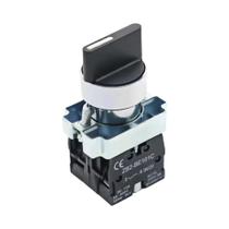 Botão Seletor Rotativo De 22mm Com Trava Automática E Reset, 1NA 2NA 1NA1NF, 23 Posições