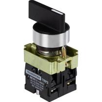 Botão Seletor Tramontina TRP2-BJ33 2NA Três Posições Metal Botão Seletor Tramontina TRP2-BJ33 2NA Três Posições Metal