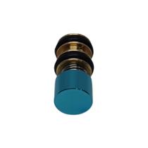 Botão Seringa Tríplice Azul