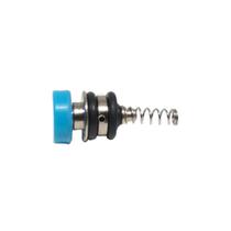 Botão Seringa Tríplice Premium/reta Azul