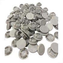 Botão Tapa Furo Para Esquadrias Pacote 100 Peças 3/8 Fosco Botão Tapa Furo Para Esquadrias Pacote 100 Peças 3/8 Fosco