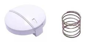 Botão Timer Com Mola Compatível Lavadora Antiga Brastemp Clean