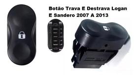 Botão Trava Destrava Portas Sandero 2007/2014 E Logan 2007/2013