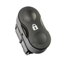 Botão Trava Painel Central Logan Sandero 2007 a 2014 Led Laranja 5 Vias - GAUSS - GE2301