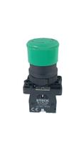 Botão Verde Com Trava 22mm Na - Steck