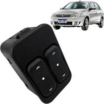 Botão Vidro Elétrico Corsa Celta 02 a 18 Plástico Esquerdo