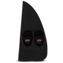 Botão Vidro Elétrico Duplo Palio Fire Strada G3 2003 a 2015 LED Âmbar - Dial
