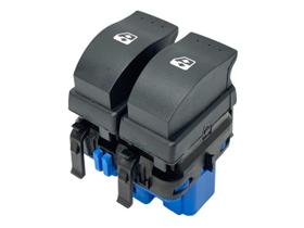 Botão Vidro Elétrico Duster Sandero Duplo Esquerdo Botão Vidro Elétrico Duster Sandero Duplo Esquerdo