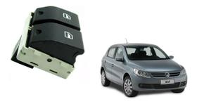 Botão Vidro Elétrico Gol G5 G4 Fox Voyage Saveiro Polo Duplo