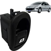 Botão Vidro Elétrico Peugeot 307 406 C3 04 a 17 Plástico