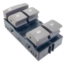 Botão Vidro Esquerdo Para Gm Cruze 2021 2022 2023 2024 Motorista Cinza Original