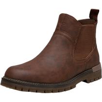 Botas Chelsea Jousen AMY8119A impermeáveis para homens - marrons