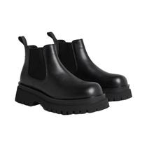 Botas Chelsea Masculinas Casuais Estilo Britânico Com Aumento De Altura, Botas De Tornozelo Modernas