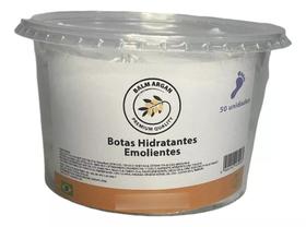 BOTAS Com Creme Hidratante Emoliente - Pote Com 50 UNDS BALM ARGAN