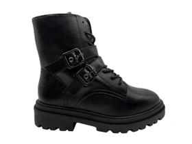 Botas Coturno Tratorada Feminina Ramarim - Botas Coturno Tratorada Feminina Ramarim -