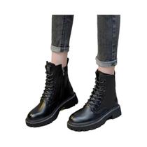 Botas Curtas Femininas De Solado Grosso Para Outono E Inverno, Confortáveis, Antiderrapantes E Botas Curtas Femininas De Solado Grosso Para Outono E Inverno, Confortáveis, Antiderrapantes E