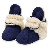 Botas de bebê Zutano Fleece com forro de algodão orgânico de 6 meses Botas de bebê Zutano Fleece com forro de algodão orgânico de 6 meses