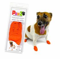 Botas de Borracha Protex PawZ para Cães - Tamanho XS - Laranja Botas de Borracha Protex PawZ para Cães - Tamanho XS - Laranja
