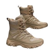 Botas de caminhada casuais e confortáveis ao ar livre masculinas, tênis de caminhada