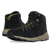 Botas de caminhada Danner Mountain 600 impermeáveis para homens - preto/cáqui Botas de caminhada Danner Mountain 600 impermeáveis para homens - preto/cáqui