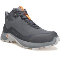 Botas de caminhada HUMTTO masculinas todo-terreno impermeáveis, cinza, tamanho 13