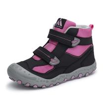 Botas de caminhada Mishansha Big Boys Girls pretas/rosa/cinza tamanho 37
