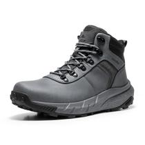 Botas de caminhada NORTIV 8 NMUMHB2505 de couro impermeável masculinas cinza 14 Botas de caminhada NORTIV 8 NMUMHB2505 de couro impermeável masculinas cinza 14