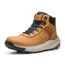 Botas de caminhada NORTIV 8 NMUMHB2505 de couro impermeável masculinas marrons 7.5 Botas de caminhada NORTIV 8 NMUMHB2505 de couro impermeável masculinas marrons 7.5