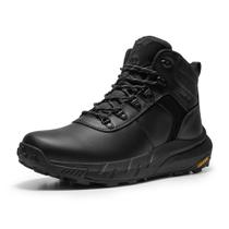Botas de caminhada NORTIV 8 NMUMHB2505 de couro impermeável masculinas pretas 9 Botas de caminhada NORTIV 8 NMUMHB2505 de couro impermeável masculinas pretas 9