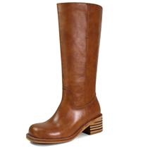 Botas de cano alto VBDB Saddle Platform para mulheres tamanho 7 Botas de cano alto VBDB Saddle Platform para mulheres tamanho 7