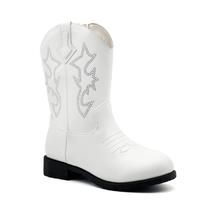 Botas de caubói, pré-adolescência, criança, garotinha, garotinha, meninos e meninas, brancas Botas de caubói, pré-adolescência, criança, garotinha, garotinha, meninos e meninas, brancas