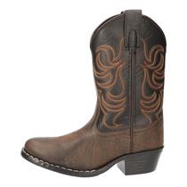 Botas de caubói Smoky Mountain Monterey para meninos marrom/pretas 8,5M Botas de caubói Smoky Mountain Monterey para meninos marrom/pretas 8,5M
