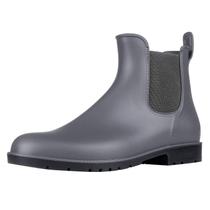 Botas de chuva femininas Asgard, Chelsea, tornozelo, impermeáveis, cinza, 40 Botas de chuva femininas Asgard, Chelsea, tornozelo, impermeáveis, cinza, 40