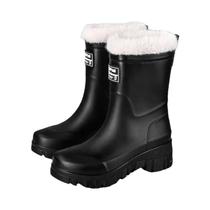 Botas De Chuva Femininas De Moda, Antiderrapantes E Impermeáveis, Calçados De Borracha Para Todas as