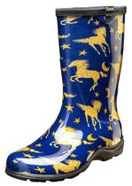Botas de chuva femininas impermeáveis de meia panturrilha Sloggers, tamanho 11 Botas de chuva femininas impermeáveis de meia panturrilha Sloggers, tamanho 11