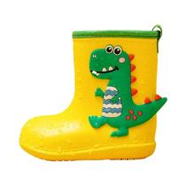 Botas De Chuva Impermeáveis Para Crianças, Design De Dinossauro Em EVA Antiderrapante Para Meninos E Botas De Chuva Impermeáveis Para Crianças, Design De Dinossauro Em EVA Antiderrapante Para Meninos E
