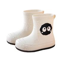 Botas De Chuva Infantis Com Desenhos Animados, Antiderrapantes, À Prova D'água, Até a Metade Da