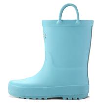 Botas de chuva KomForMe Kids Blue Impermeável de Borracha Tamanho 3 Botas de chuva KomForMe Kids Blue Impermeável de Borracha Tamanho 3