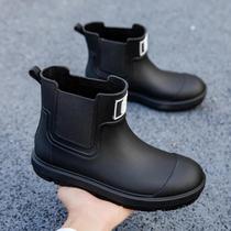 Botas De Chuva Masculinas De Cano Curto Em PVC Antiderrapantes, Impermeáveis E Modernas Para Botas De Chuva Masculinas De Cano Curto Em PVC Antiderrapantes, Impermeáveis E Modernas Para