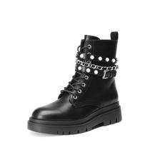 Botas de combate Fashion Platform DREAM PAIRS SDAB2208w para mulheres