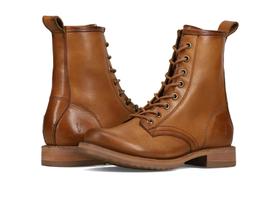 Botas de combate Frye Veronica Flex Bootie femininas Caramel 7M