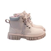 Botas De Couro Com Zíper Lateral Antiderrapante Para Crianças, Estilo Britânico, Moda Para Meninos E Botas De Couro Com Zíper Lateral Antiderrapante Para Crianças, Estilo Britânico, Moda Para Meninos E