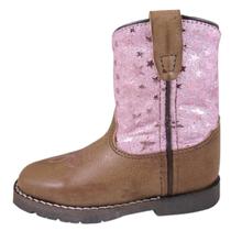 Botas de couro infantil da série Western Smoky Mountain Autry Botas de couro infantil da série Western Smoky Mountain Autry
