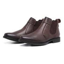 Botas de Couro Masculina Ref.: 101 Chocolate Toro
