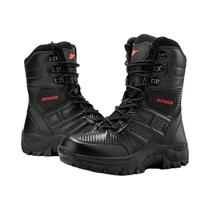 Botas De Couro Masculinas De Cano Alto Respiráveis Antiderrapantes Para Combate No Deserto E Botas De Couro Masculinas De Cano Alto Respiráveis Antiderrapantes Para Combate No Deserto E